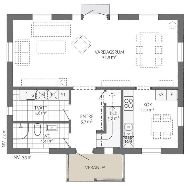 Ekenäs Grundriss 2D