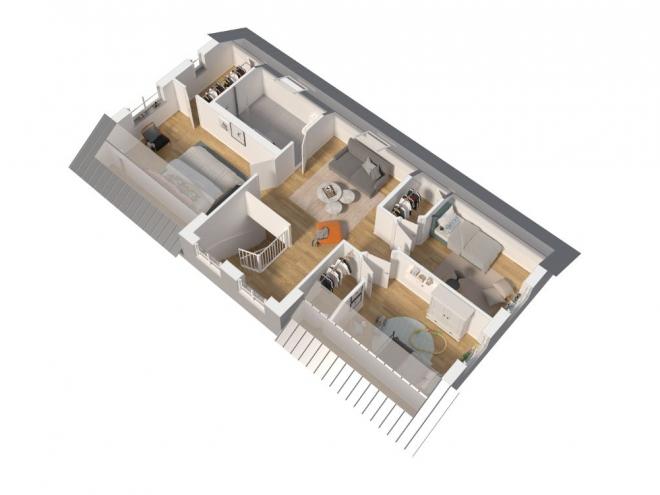 Skanör Grundriss 3D