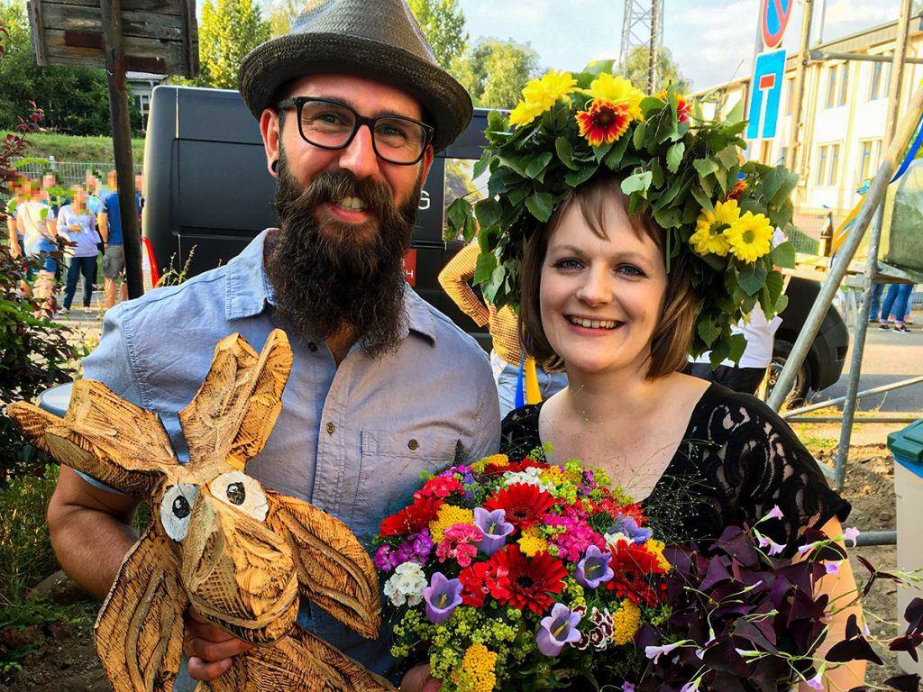 Mittsommer & Richtfest bei Familie Specht
