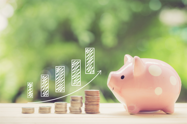 Geld sparen mit Sparschein